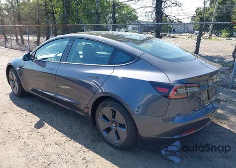 2023 Tesla Model 3 Rear-Wheel Drive из США, поврежденный, VIN 5YJ3E1EAXPF654411